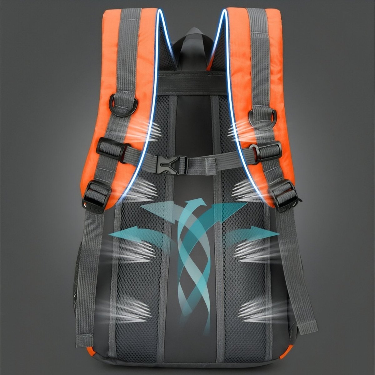 Sac à dos de randonnée léger 30 L, tissu déperlant, 530 g