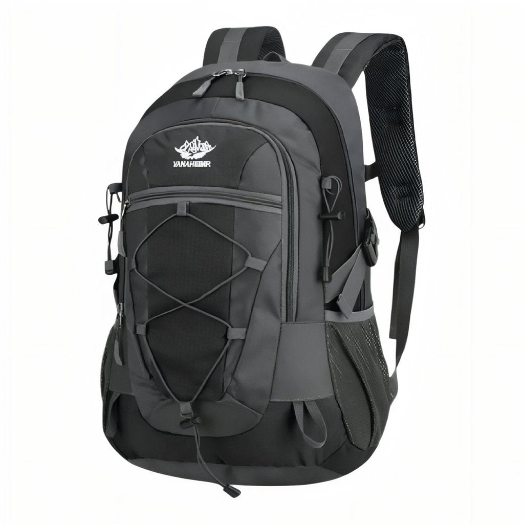 Sac à dos de randonnée léger 30 L, tissu déperlant, 530 g, noir