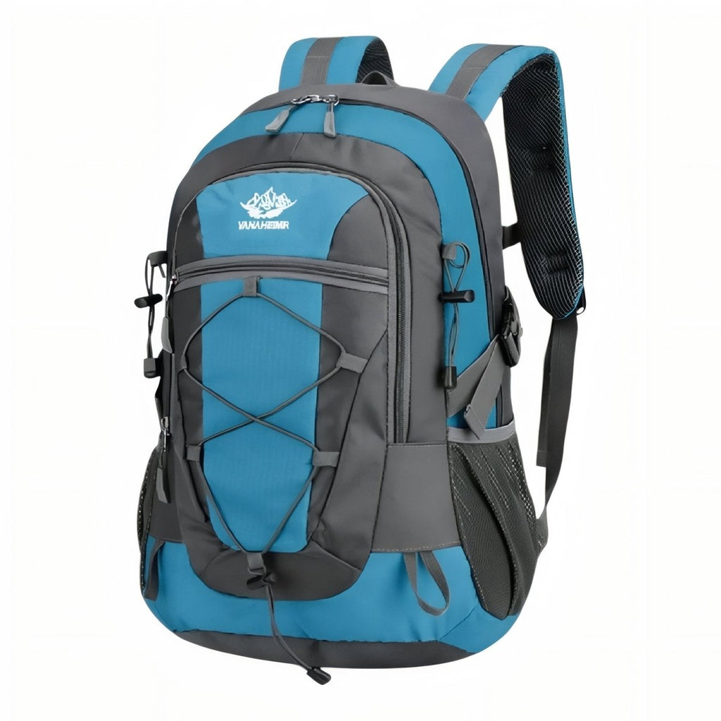 Sac à dos de randonnée léger 30 L, tissu déperlant, 530 g, bleu
