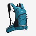 Sac à dos léger 15 litres pour randonnée et vélo, dos aéré, bleu mer