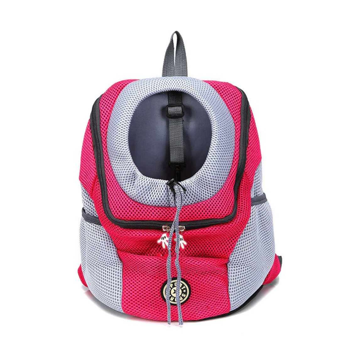 Sac de transport pour chat ou petit chien, porté dos ou ventre