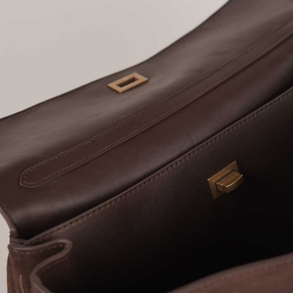 Sac à main femme à fermeture dorée, bandoulière réglable