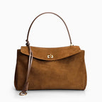 Sac à main femme à fermeture dorée, bandoulière réglable