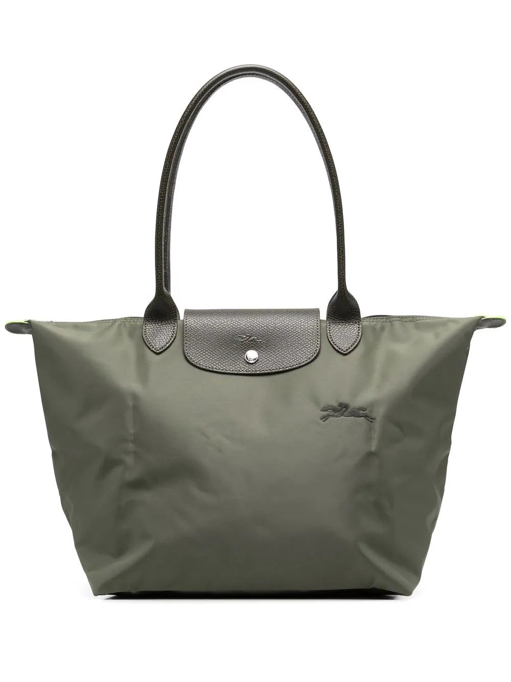Sac à main pliable femme, trois formats, cinq coloris, vert foncé