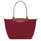 Sac à main pliable femme, trois formats, cinq coloris, rouge