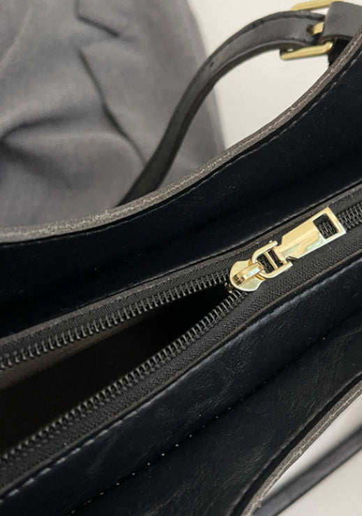 Sac à main femme zippé avec bijou de sac amovible