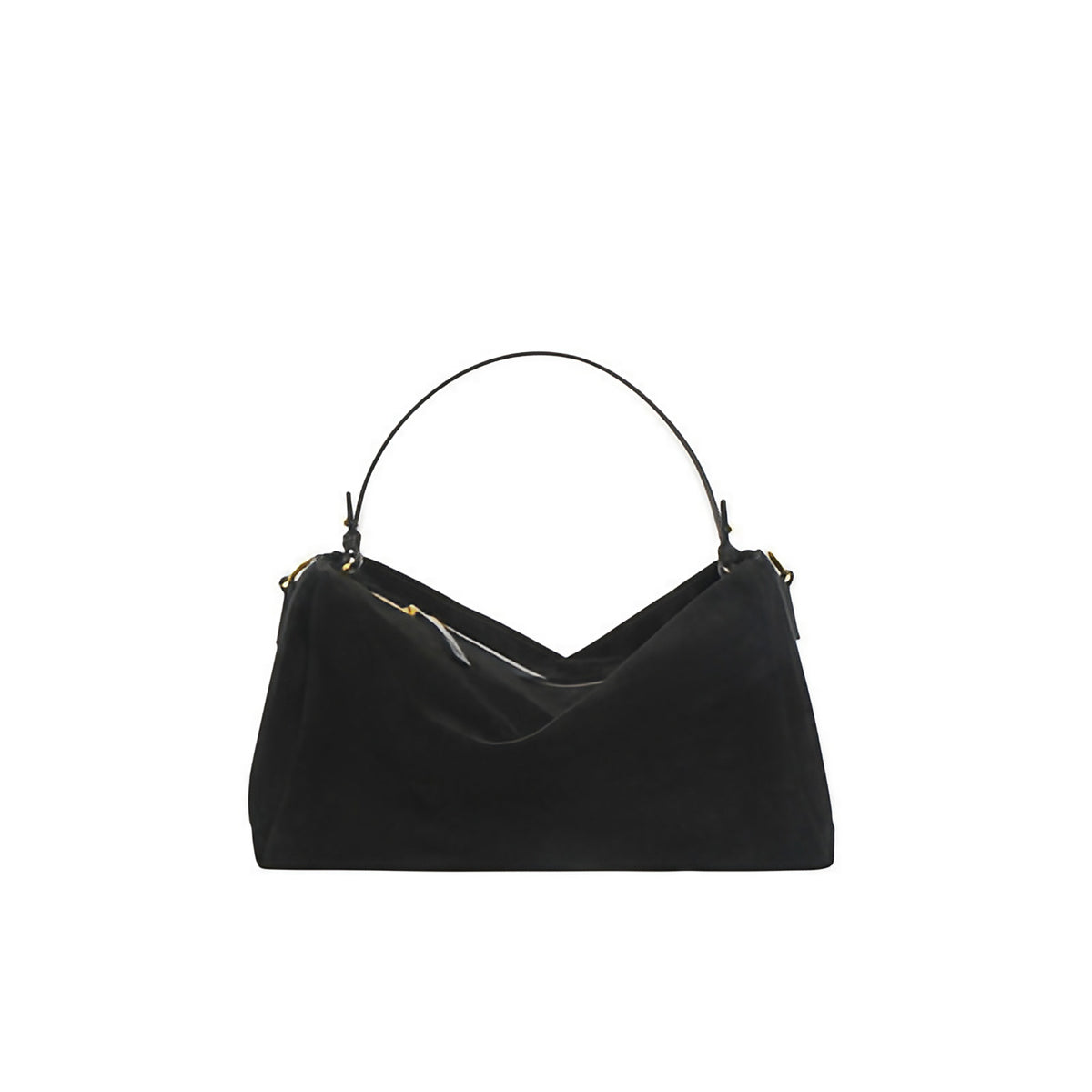 Sac à main semi-rigide 30 x 20 cm, anses renforcées, noir ou brun