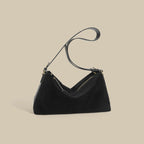 Sac à main semi-rigide 30 x 20 cm, anses renforcées, noir ou brun