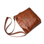 Petit sac à main femme marron, format 24 x 22 cm