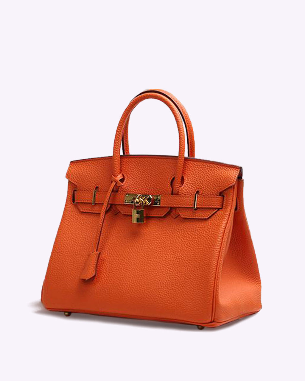 Sac à main femme à compartiments, 25 x 12 x 20 cm, sept coloris, orange
