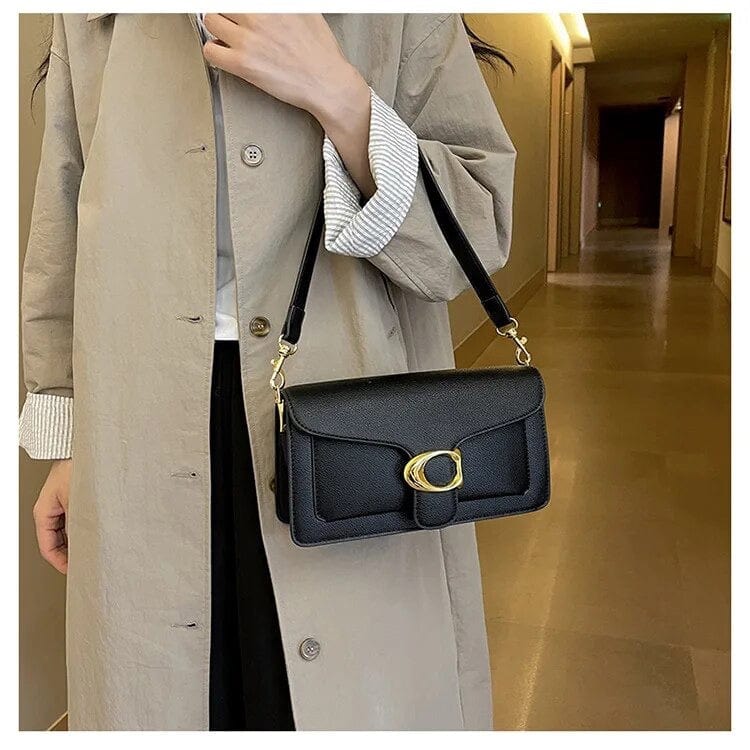 Sac à main femme structuré, bandoulière réglable, cinq coloris