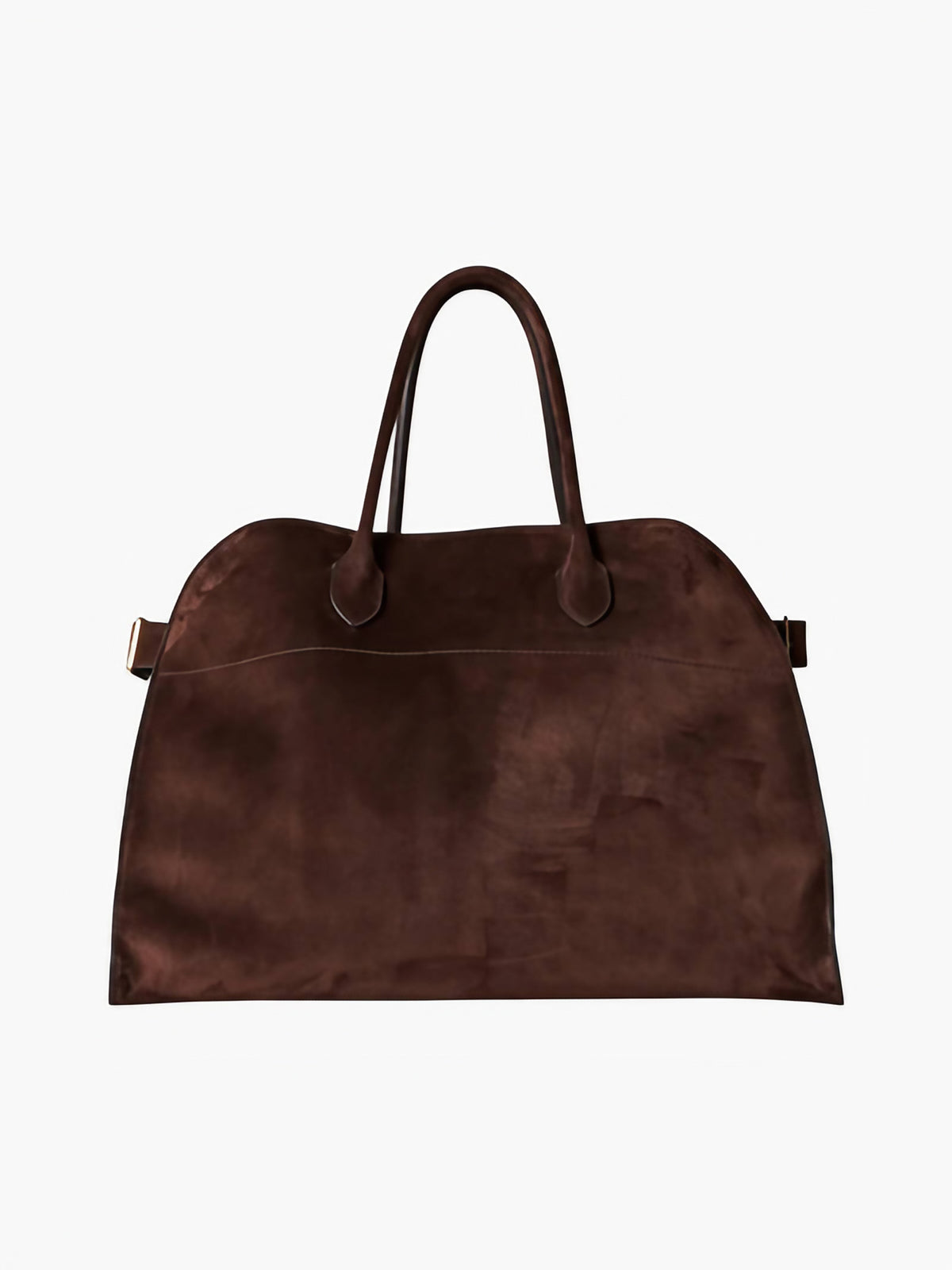 Sac à main femme effet daim, bandoulière réglable, 38 x 28 cm, marron effet daim