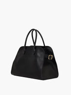 Sac à main femme effet daim, bandoulière réglable, 38 x 28 cm