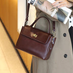 Sac à main minimaliste à poche extérieure, quatre coloris