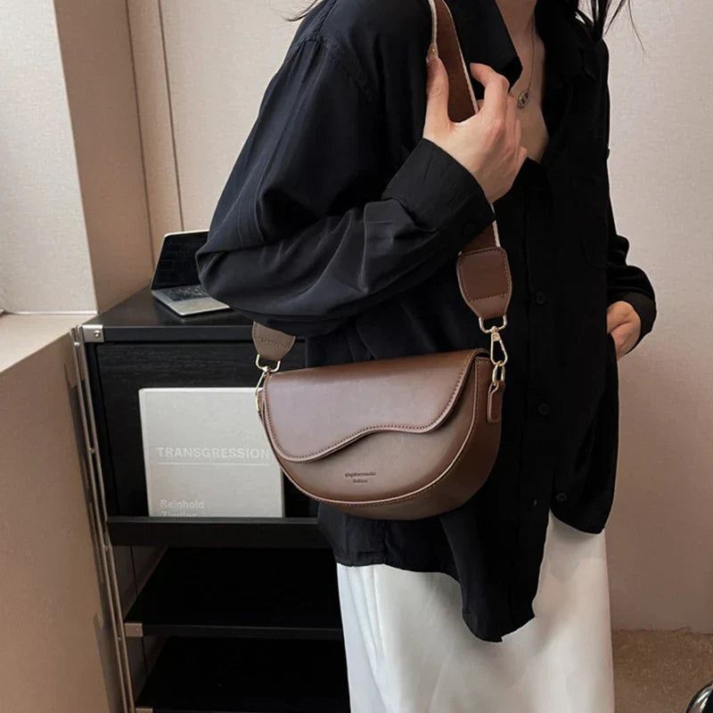 Sac banane femme en similicuir, deux sangles amovibles