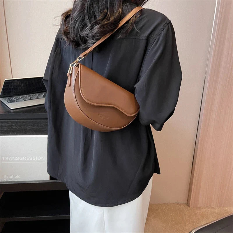 Sac banane femme en similicuir, deux sangles amovibles