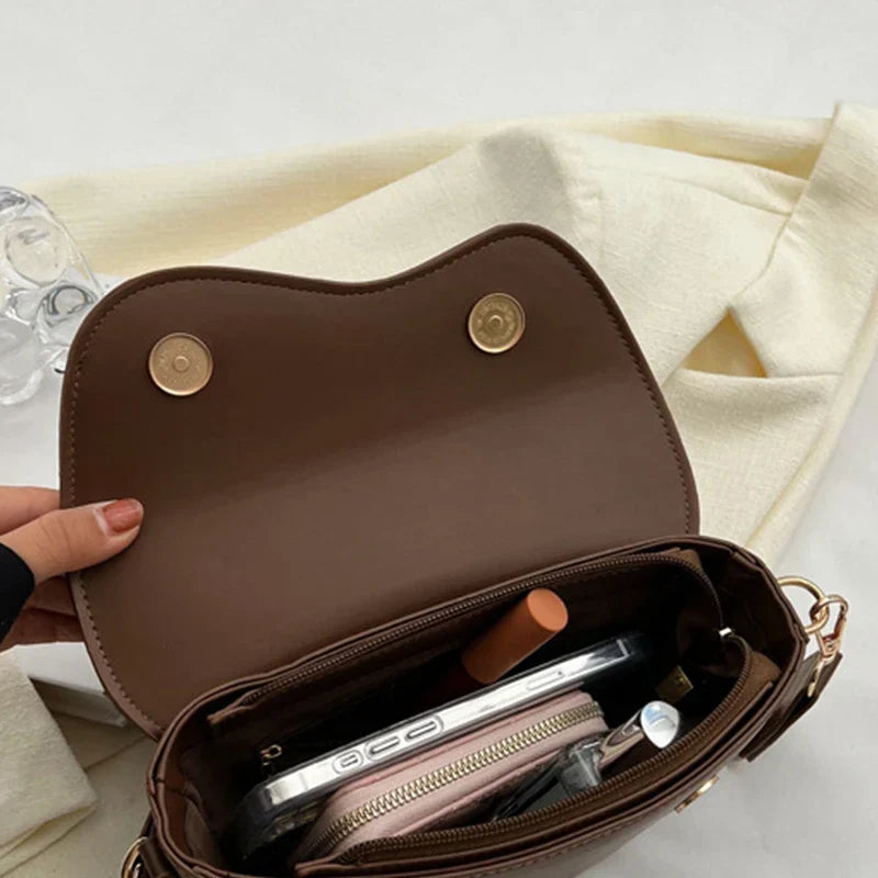 Sac banane femme en similicuir, deux sangles amovibles