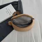 Sac banane femme en fausse fourrure effet mouton, trois coloris