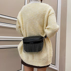Sac banane femme en similicuir, sangle réglable jusqu'à 130 cm