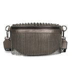 Sac banane femme en similicuir, sangle réglable jusqu'à 130 cm