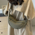 Sac banane femme en nylon, poche avant zippée, cinq coloris