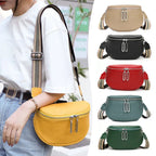 Sac banane femme en similicuir grainé, huit coloris