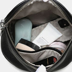 Sac banane femme en similicuir grainé, huit coloris