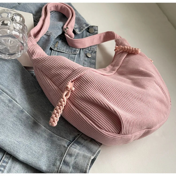 Sac banane femme souple à poche avant zippée, cinq coloris