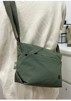 Sac banane femme en nylon imperméable, poches zippées