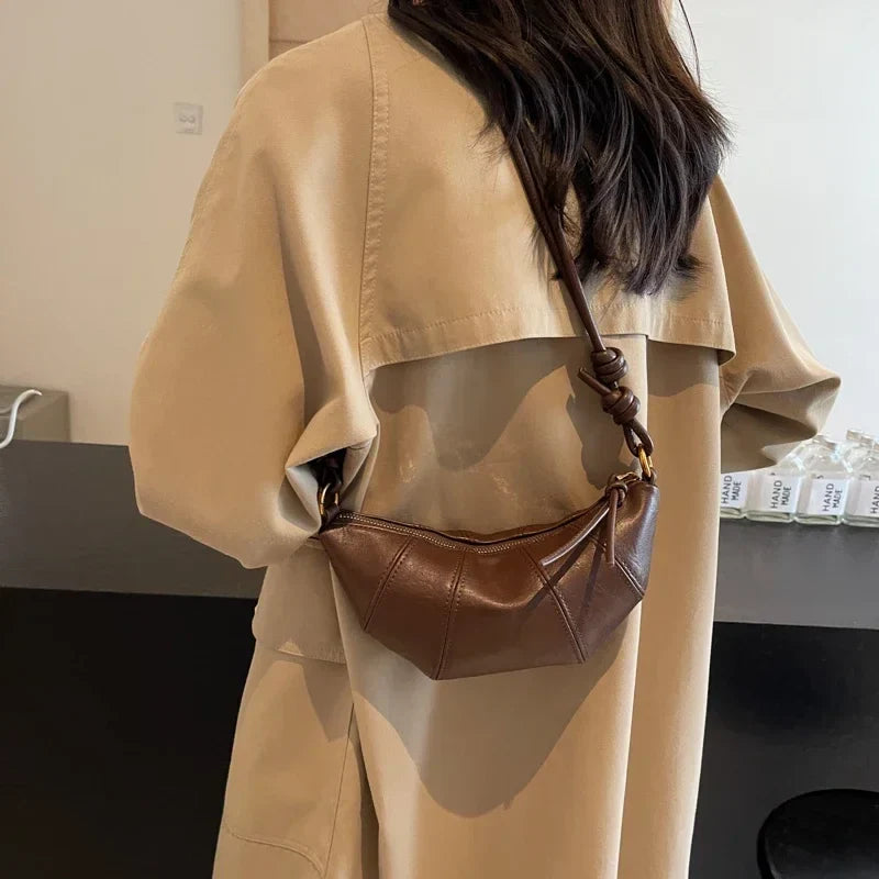 Sac banane femme en similicuir, sangle réglable, trois coloris