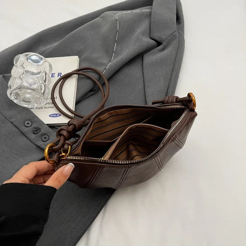 Sac banane femme en similicuir, sangle réglable, trois coloris