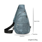 Sac banane femme rétro en similicuir, six coloris