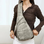 Sac banane femme rétro en similicuir, six coloris
