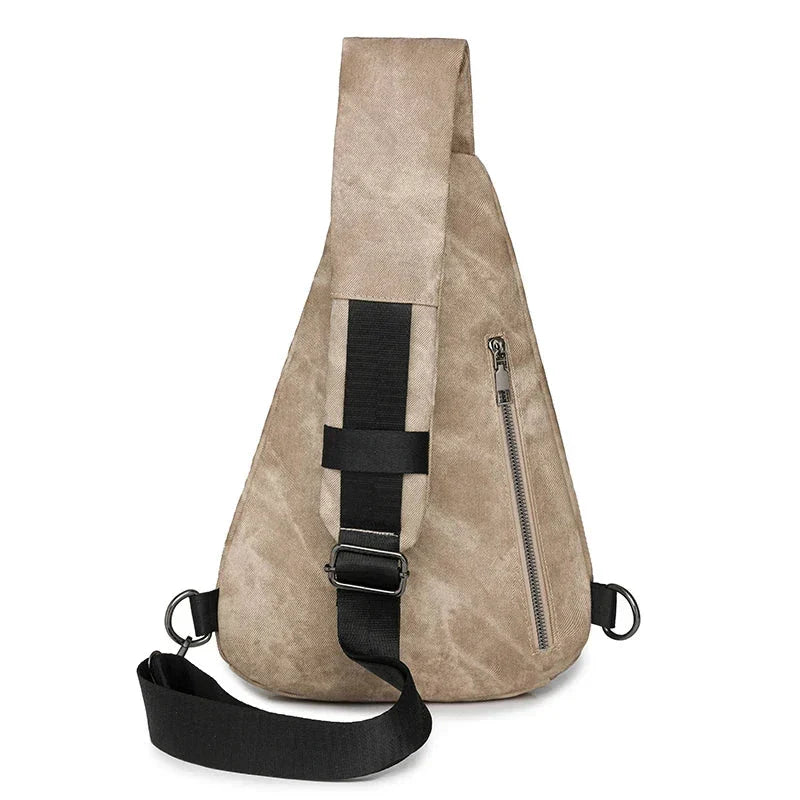 Sac banane femme rétro en similicuir, six coloris