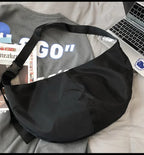 Grand sac banane en nylon, 50 x 26 cm, sangle ajustable