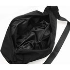 Grand sac banane en nylon, 50 x 26 cm, sangle ajustable