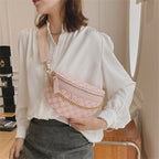 Sac banane femme en similicuir, sangle réglable, cinq coloris