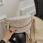 Sac banane femme en similicuir, sangle réglable, cinq coloris