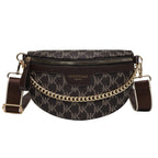 Sac banane femme en similicuir, sangle réglable, cinq coloris