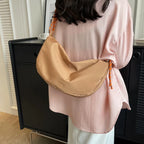 Sac banane femme en toile à sangles en corde, quatre coloris