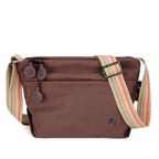 Sac banane femme antivol pour le voyage, tissu imperméable, violine