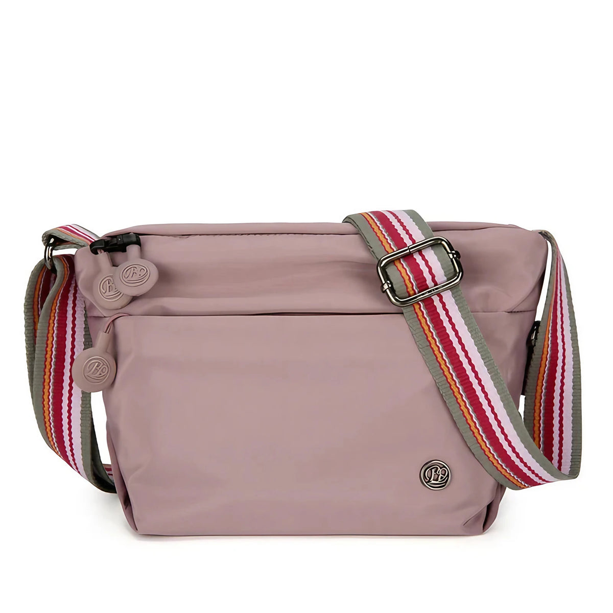 Sac banane femme antivol pour le voyage, tissu imperméable, parme