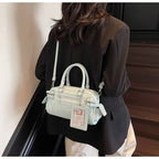 Petit sac bandoulière femme en similicuir avec porte-cartes