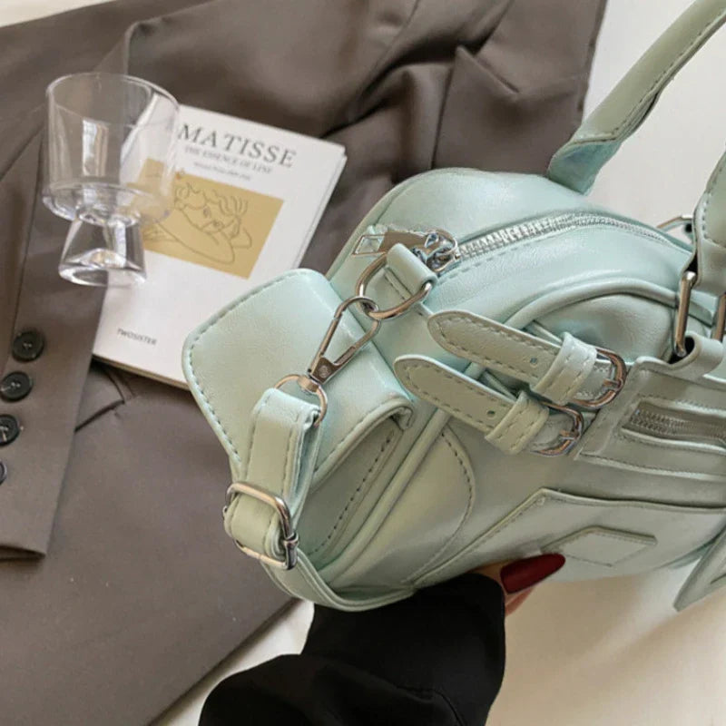 Petit sac bandoulière femme en similicuir avec porte-cartes