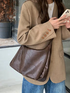 Sac bandoulière femme à zip doré, bandoulière réglable
