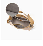 Sac bandoulière femme carré, anse ajustable, camel ou beige