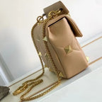 Sac bandoulière femme à clous et chaîne amovible, huit coloris