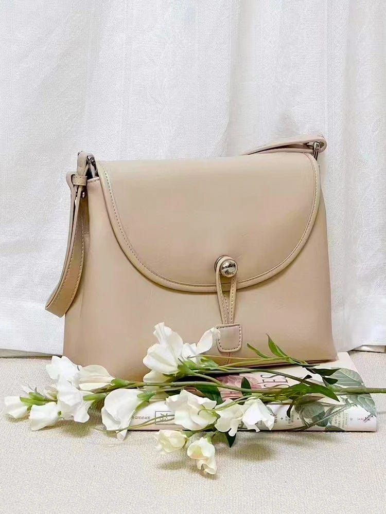 Sac bandoulière femme à compartiments, abricot ou argenté