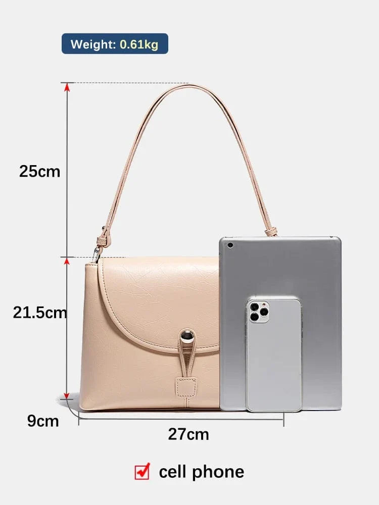 Sac bandoulière femme à compartiments, abricot ou argenté