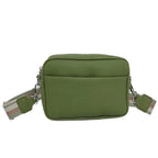 Sac bandoulière femme à sangle large amovible, treize coloris, vert